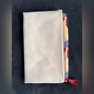 Rachel Pally Cream and Floral Clutch